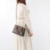 Michael Kors Mk Sheila Classic Logo Pendant Zipper Tote Bag Shopping Bag Coated Canvas Shoulder Handheld Crossbody Small 35S3G6HS5B-BROWN