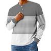 Men's Casual Oversized Button-Down Shirt With Long Sleeves
