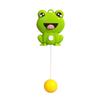 Table Tennis Trainer Indoor Hanging Elastic Shaft Automatic Winding for Kids Self Practice Frog Style
