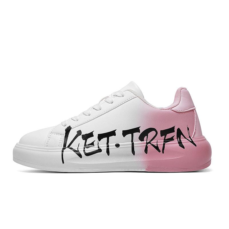Autumn Trendy Unisex Casual Sneakers Low Top Lace-up Skateboard Shoes Men Comfort Platform Men's Designer Sneakers Hip Hop Shoes