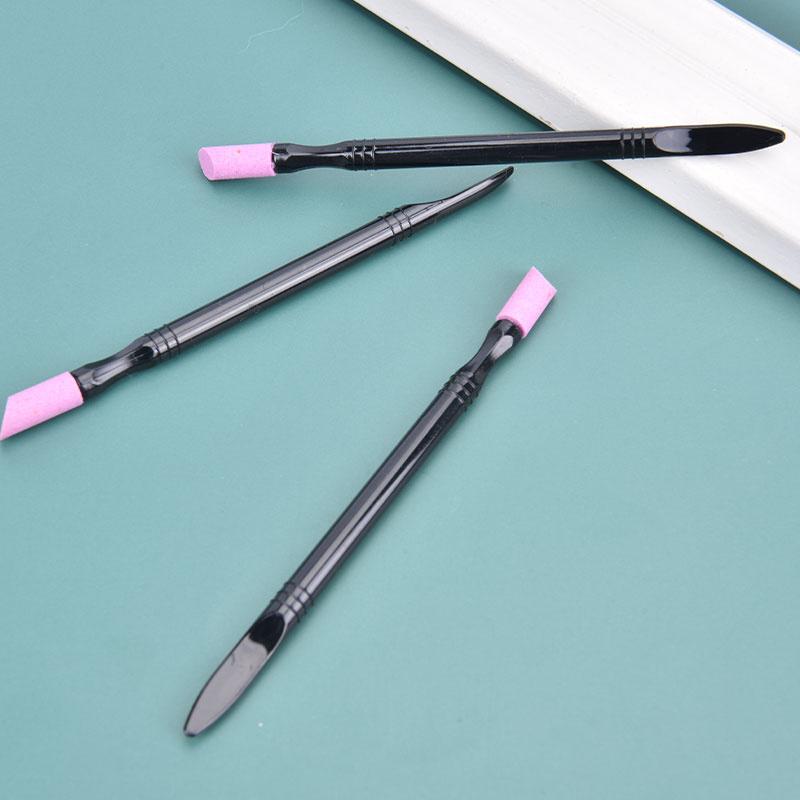 1Pc Nail Art Quartz Pusher Cut Tool Manicure Stone Polish Stick Grinding Rod