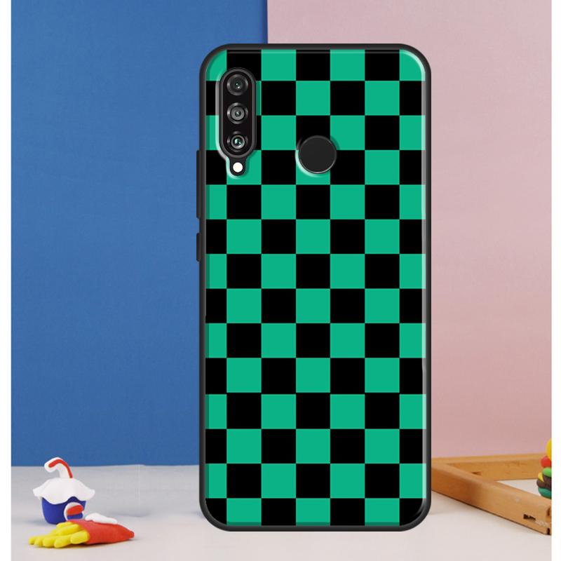 Checkerboard Checkered Board Case For Huawei Nova 10 9 SE 8i 11i 12i 12s Y60 Y61 Y70 Y90 Y72 Y73 Y91 P60 Pro P30 P40 Lite