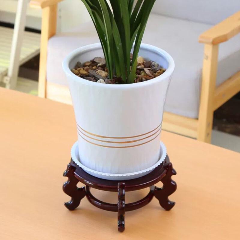 Vintage Resin Flower Pot Stand