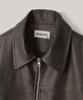 Indust Vtg Washed Leather Jacket_Brown