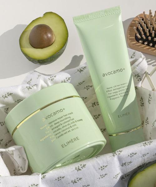 

Elimere Avocamo Extremely Damaged Hair Pack Hair Essence Set NONE