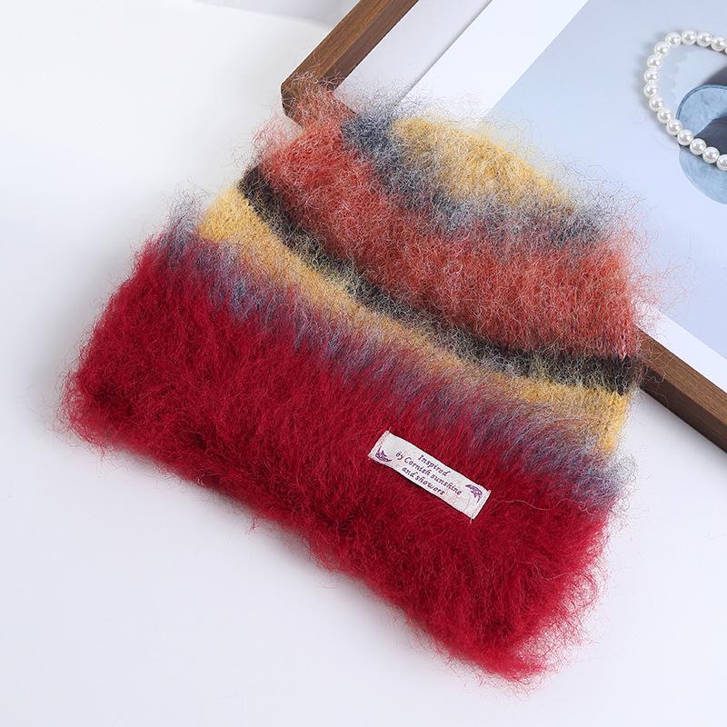 Women's Korean Style Plush Knitted Winter Hat
