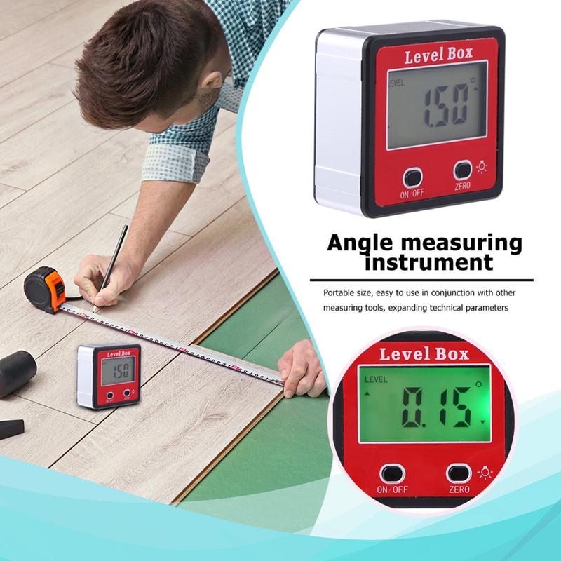 Angle Gauge Digital Protractor/Inclinometer/Angle Finder with Magnetic Base -