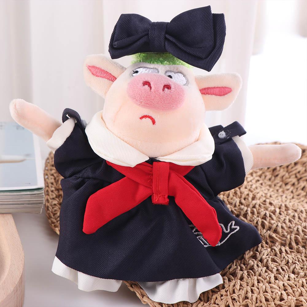 1 set Whale Pattern 20cm Cotton Doll Clothes School Uniform Plush Doll Clothes  20cm Cotton Doll