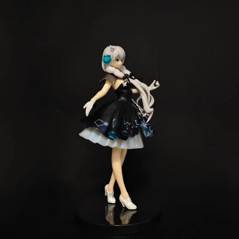 18cm Anime Honkai Impact 3rd Kiana Kaslana Action Figures PVC Model Game Peripheral Model Toy Collectible Desktop Ornament Gifts