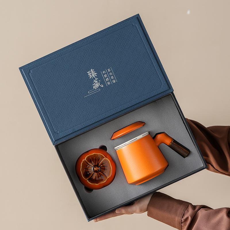 Company business gift set to send customers meeting practical school anniversary cup souvenir party member