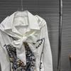 2025 Autumn/Winter Korean Slim Fit Casual Round Neck Stylish Women's Shirt