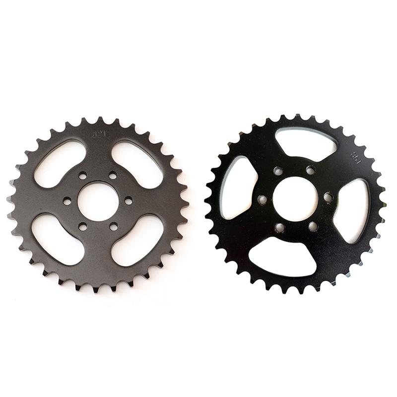 ATV 530 Chain Sprocket Front 14T 15T 16T 17T Rear 32T 35T For Chinese GY6 150cc 200cc 250cc Quad Go Kart UTV Buggy TaoTao SUNL