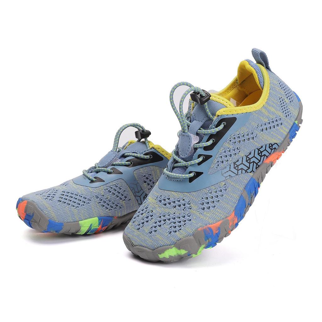 Yaz Çocukları için Plaj ve Kanyon Yürüyüşü için Flyknit Düşük Üst Su ve Koşu Ayakkabıları