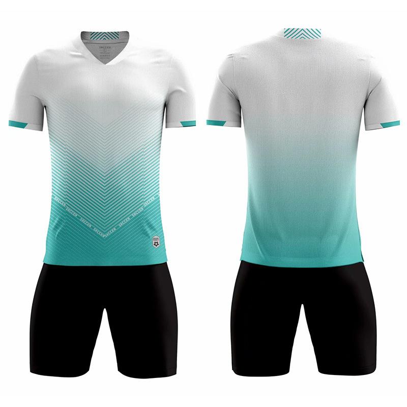 Football Suit, Short-Sleeved Game Jersey, Summer Adult Sports Training Jersey, Children'S Primary School Students, Men And Women