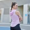 Men's Summer Quick-Dry Hooded Sports Vest - Casual, Breathable, European & American Style for Outdoor Running & Fitness