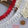 Multiple Colors Lace Ribbon Pleated Decorative Trim Clothing Decoration Lace Trim  Dress Decorative