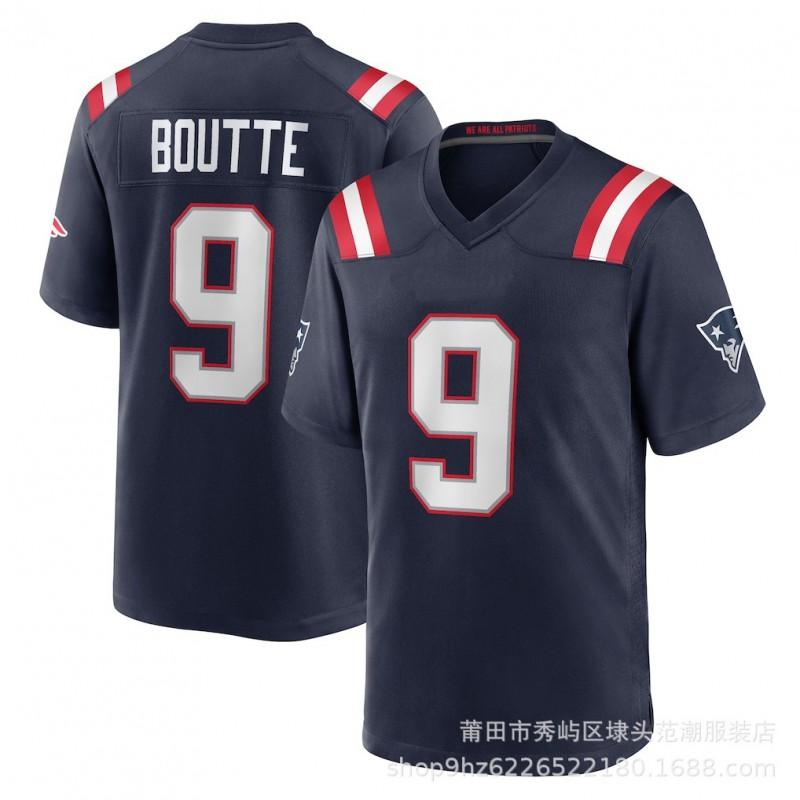New England Patriots Embroidered Mens Football Jersey Sports Team Uniform