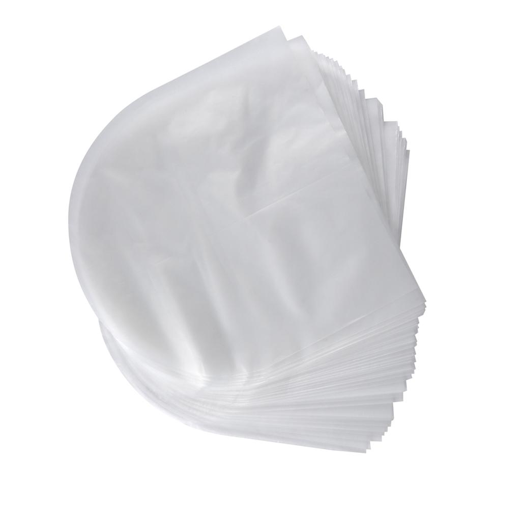 50Pcs 12in PE Anti Static Vinyl Record Protective Bag for Lp LD Anti Scratch Wear Resistant