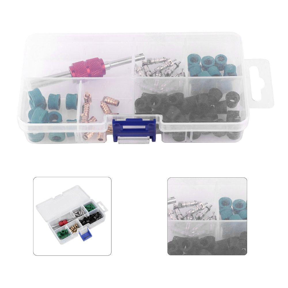 71-teiliges universelles Ventilkern-Kit Mehrzweck-Klimaanlagen-Entfernungswerkzeug-Kit Kühlsystem