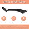 Motorcycle Brake Pedal Foot Lever Replacement for Honda CBR650 2014-2024 CB650R 2019-2024 Brake Lever Pedal (Black)