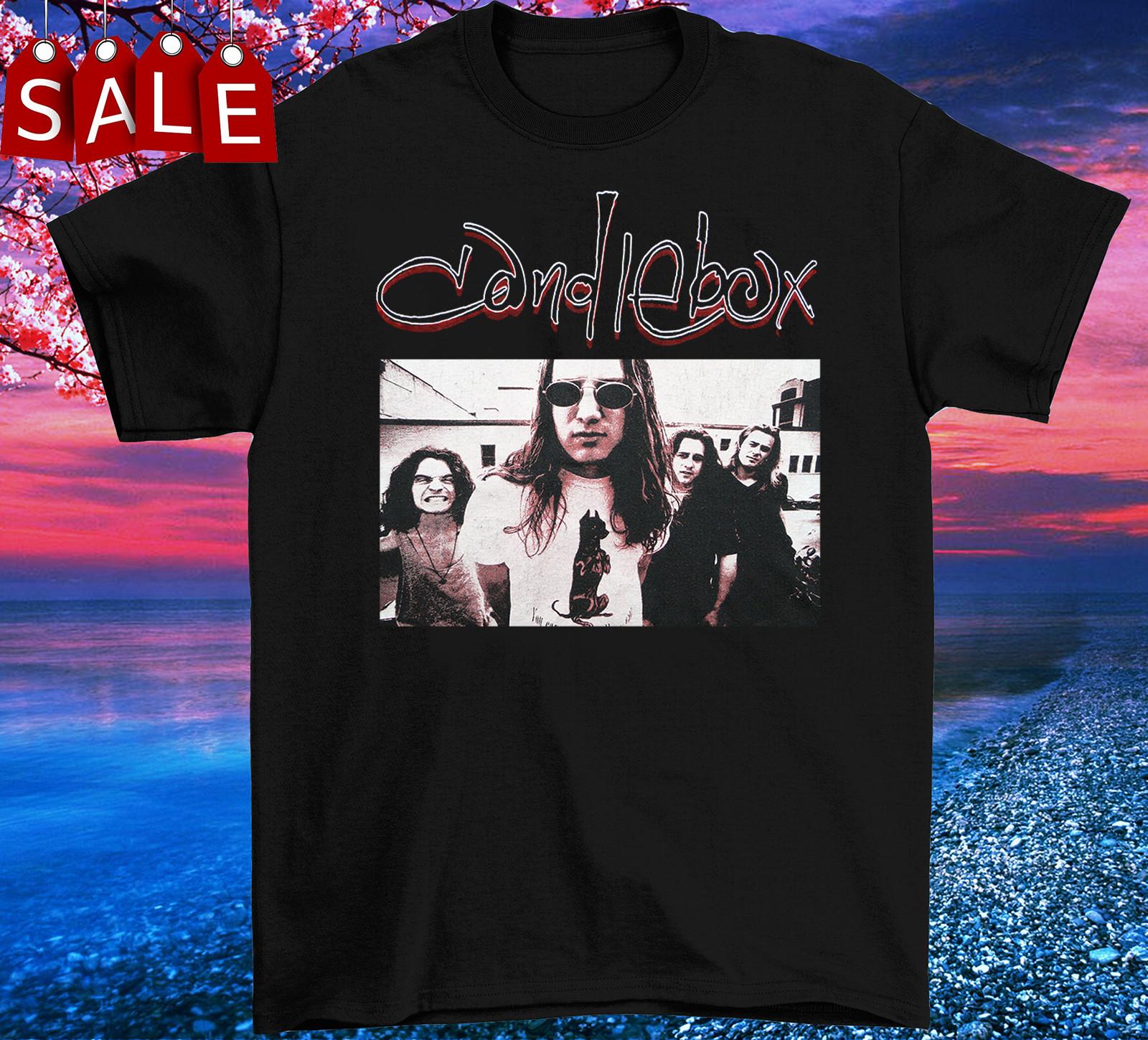 

26 Candlebox Band Tour Concert Music Men Black Large T-shirt Size S-234XL EG778 Unisex T-Shirt XXXL