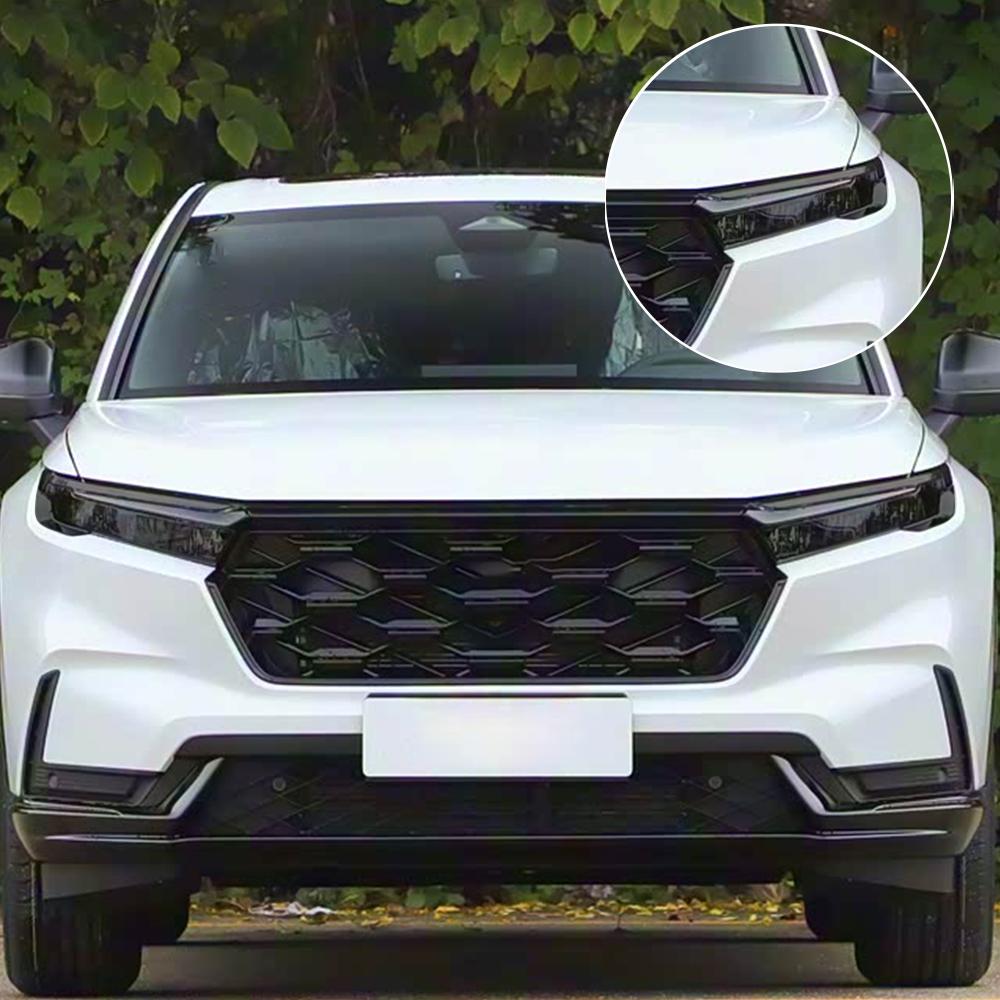 For Honda CR-V/HR-V/Vezel/Civic/Accord/Fit/Jazz/Pilot TPU Headlight Protective Film Smoke Black Anti-Scratch Vinyl Wrap Cover