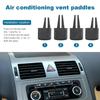 For VW Touran 2005-2015 Car Dashboard Front A/C Air Conditioner Outlet A/C Air Conditioning Vents Tab Clip Pick 1TD819703A-MZ