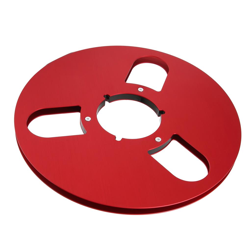14 10 Inch Empty Reel Aluminum Alloy 3 Holes Open Reel Sound Tape Empty Reel Opening Machine Part