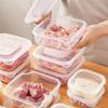 Zamknięte plastikowe pudełko do przechowywania Pudełko do przechowywania w lodówce Specjalne, chłodzone i zamykane pudełko do przechowywania żywności do kuchenek mikrofalowych