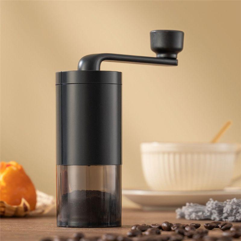 T02C!Small Household Coffee Bean Grinder Portable Hand-Cranked Coffee Grinder Coffee Machine
