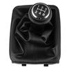 Car Accessories 5 Speed Gear Shift Knob Shifter Lever Stick Gaiter Boot Cover For Peugeot 206 406 Manual