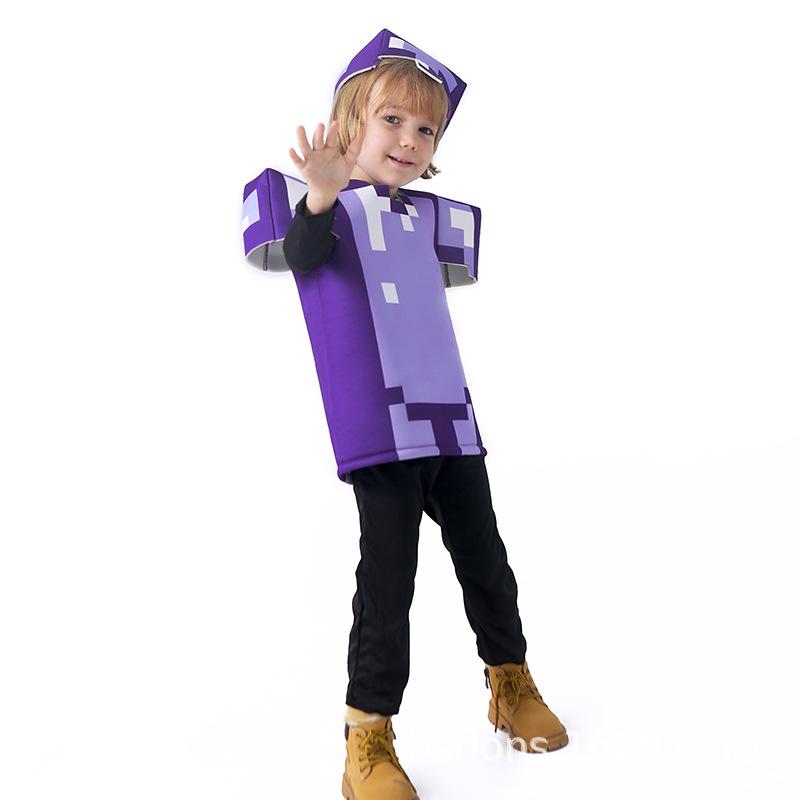 Minecraft Halloween Diamond Armor Kids Costume