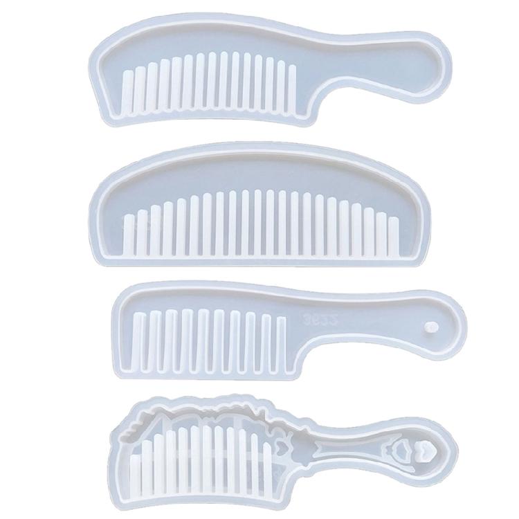

Comb Shaped Silicone Resin Molds DIY Hand-making Crafts Moulds Table Decorations 1
