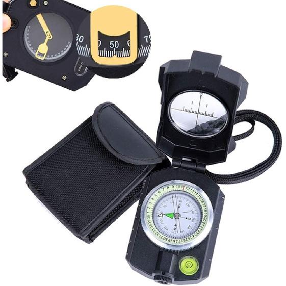 Compass, Sportneer Compass Survival Compass Hiking Military Compass with Inclinometer Waterproof Lensatic Compass Magnetic Compass Boy Scout Compass