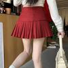 Sweet Dot Mini Skirt Bowknot A-line Short Skirts Sweet Pleated Skirts for Women  Ladies