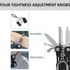 Outdoor Folding Multi-Pliers Stainless Steel Portable Emergency Survival Knife Clamp for Hunting Hiking Camping Rescue Equipment