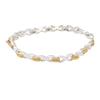 Estele Iternity Gold and Silver Plated Bracelet for Women