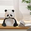 Panda Figurine Desk Storage Tray Creative Multipurpose Jewelry Tray for Entrance Table Office Living Room Housewarming Gift