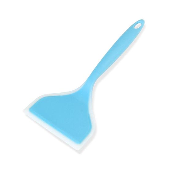 Silicone Spatula Food-Grade Flexible Wide Head Scraper for Non-Stick Pots Ceramic Glass Cookware High Heat Resistant Dishwasher Safe Cooking Tool