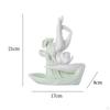 Ceramic Backflow Burner Handmade Elegant Easily Clean Home Decor