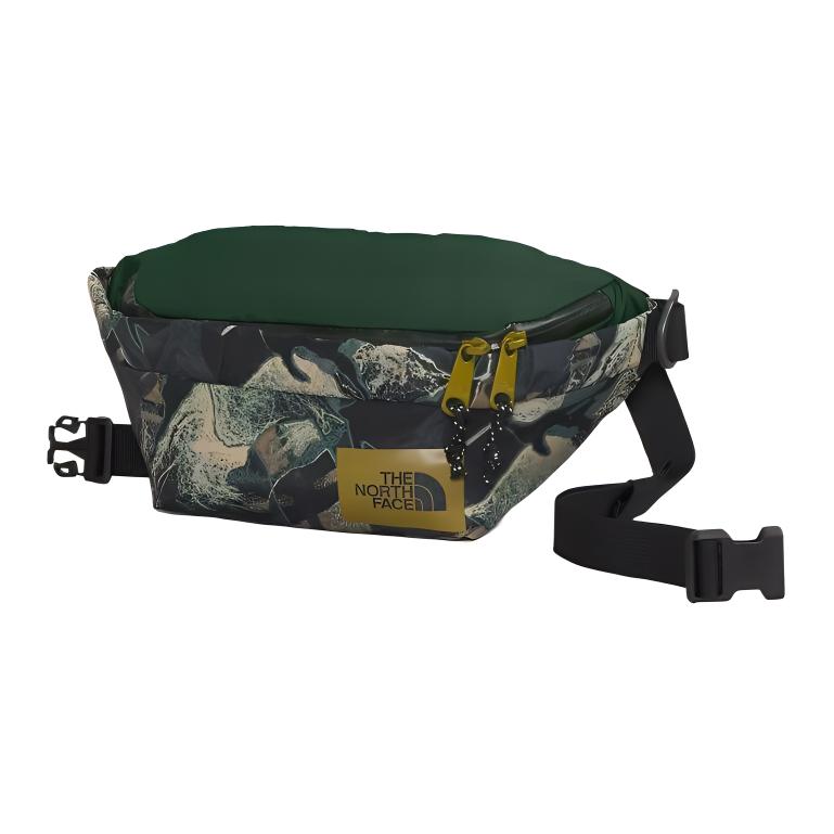 

The North Face 2.3L Sports Casual Logo Micro Zipper Waist Bag Outdoor Bag Recycled Nylon Multi-Color Unisex Waist Bag NF0A52TN-O9S Multicolor