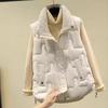 Autumn and Winter Vest Women's New European Goods Small Diamond Short Vest Down Cotton Vest
