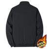Men's Winter Stand Collar Cotton Jacket - Business Casual for Middle-aged & Elderly