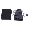 Dice Tower PU Leather Dice Box Foldable Portable Dice Rolling Case for Board Game