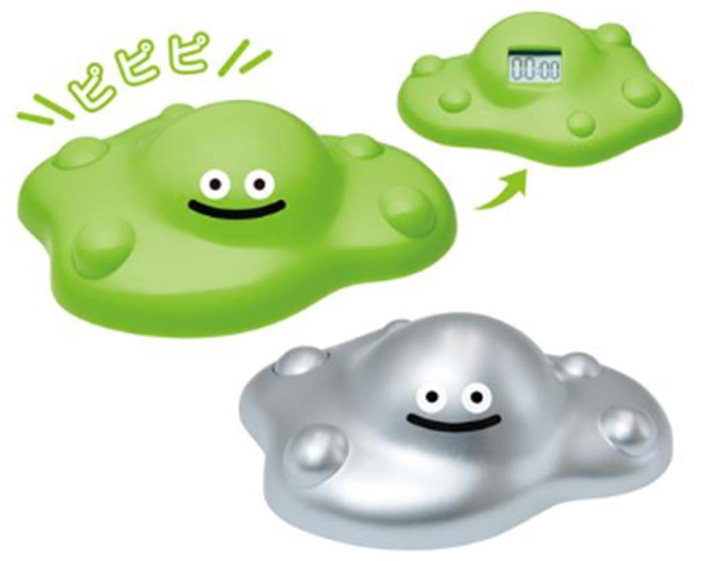 AM Timer Figure Bubble Slime Stray Metal Set DragonQuest & 2-Piece