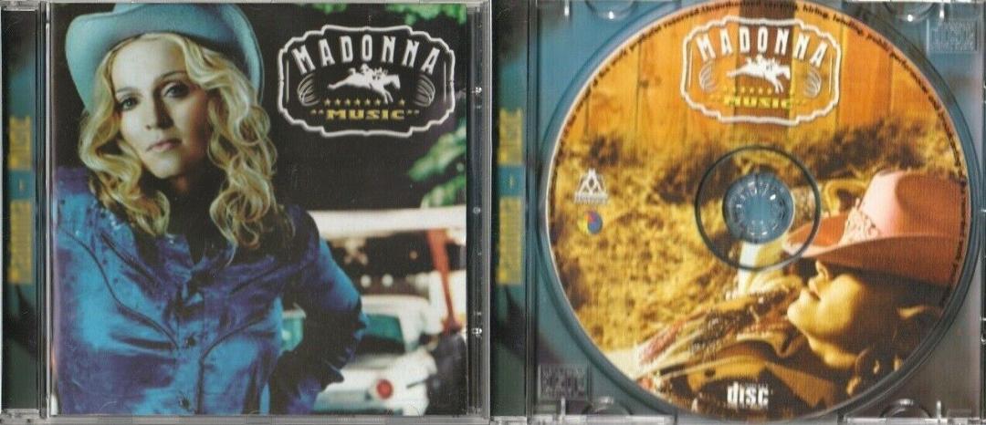 

[USED] Madonna MUSIC Russian edition bonus track included CD
