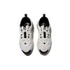 Fila Mesh, Leather Low Top Casual Running Shoes Unisex White And Black Coffee Korean Style 1JM01679D_021
