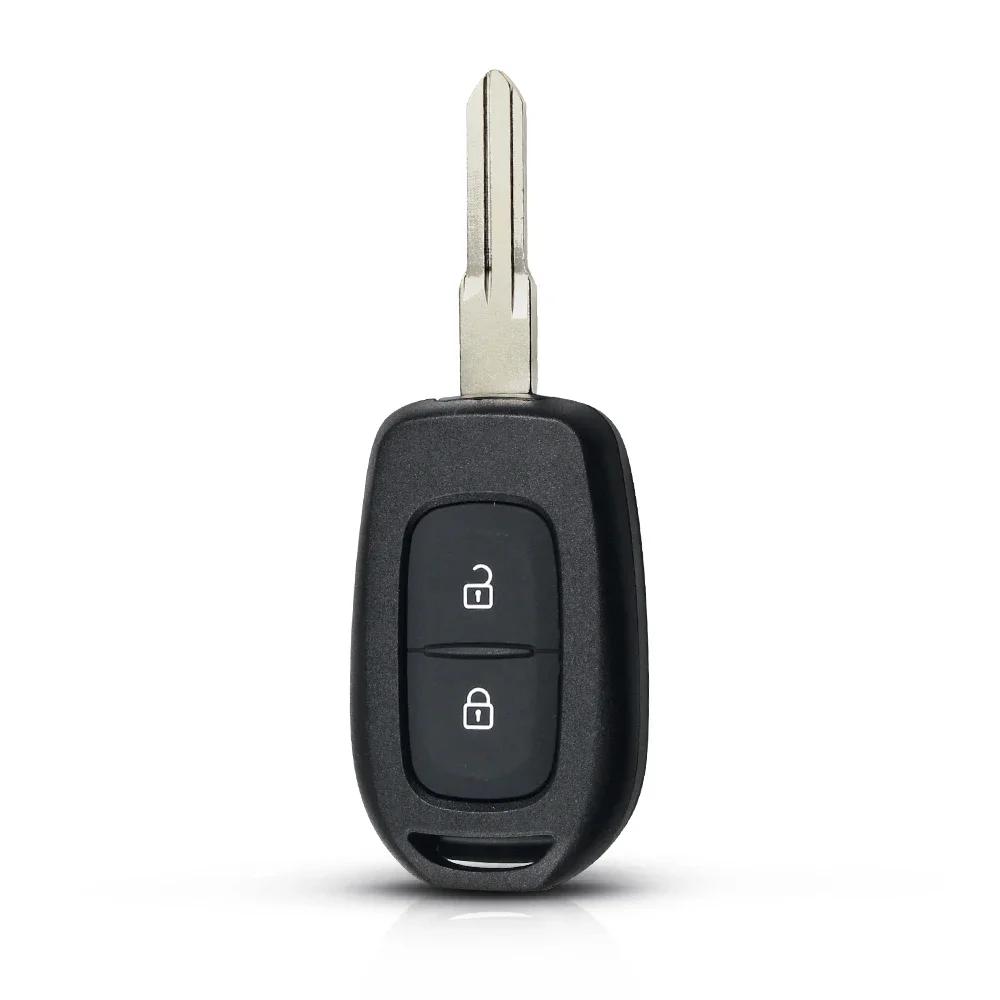 Car Remote Key Shell For Renault Duster Sandero Logan Clio Captur Laguna Scenic Fob 2/3 Buttons Key Replacement