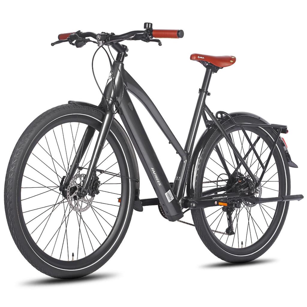 FAFREES F700W Electric Bicycle 36V 10Ah Battery, 250W Motor, 100KM Range, 700*42C City Tires, Hydraulic Disc Brakes E-Bike