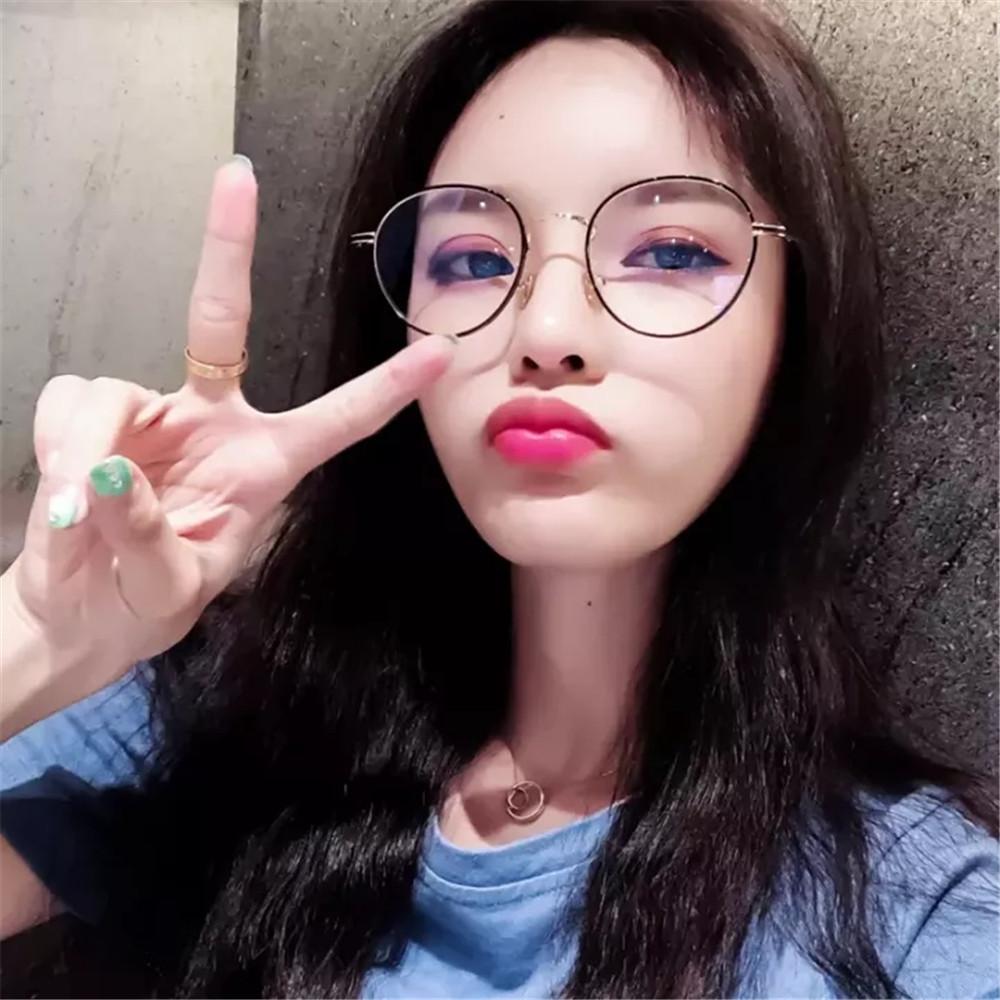 Classic Round Shape Reading Glasses Metal Material Frame Clear Glasses Men Glasses MIRROR Men Women Eye Glasses for Women